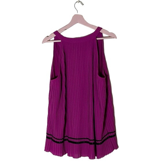 Rosie Pope Darcy maternity pleated sleeveless blouse XL - Picture 3 of 5